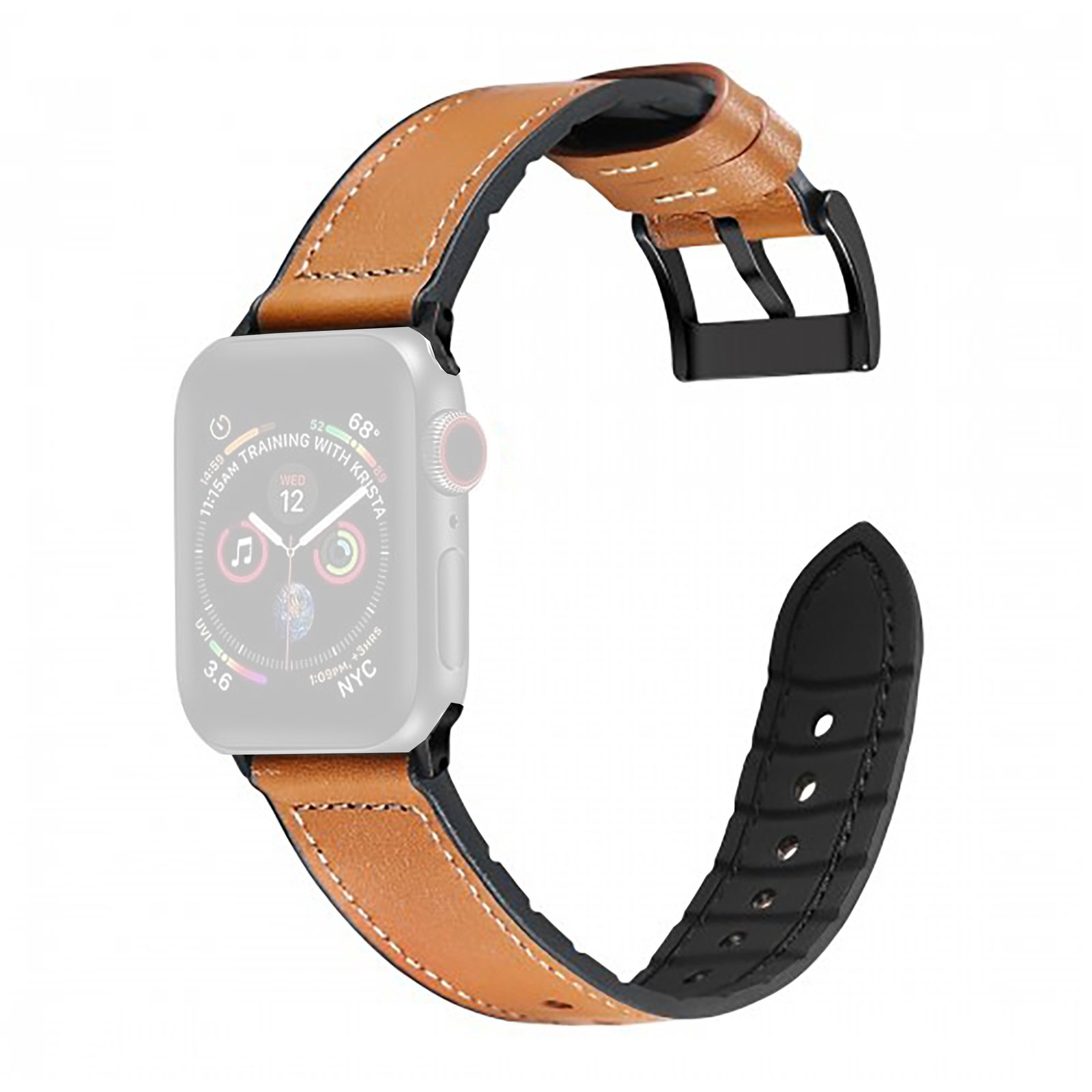 Curea Apple WatchBand piele si silicon