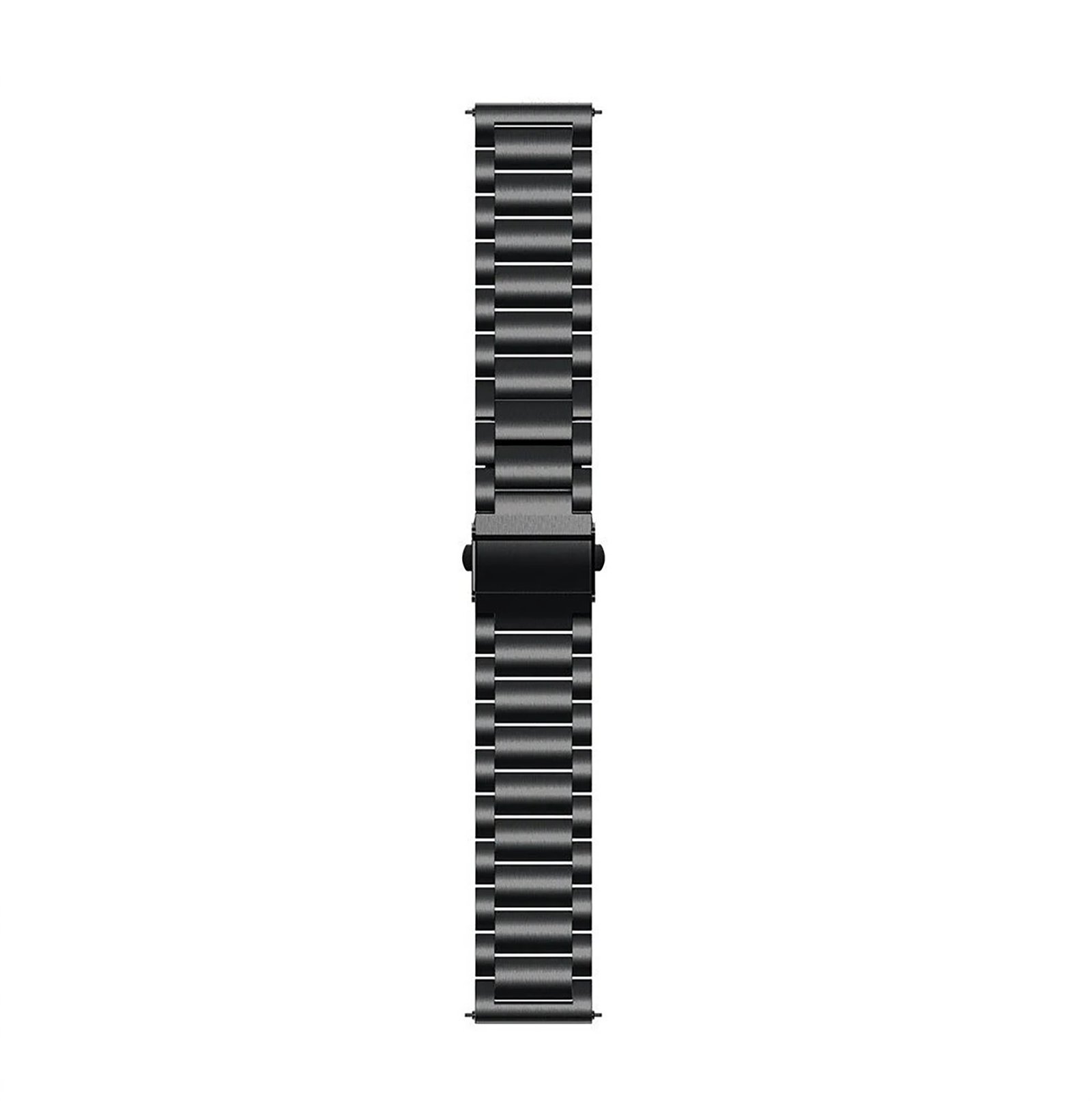 Curea metalica neagra WatchBand™ Classic Steel