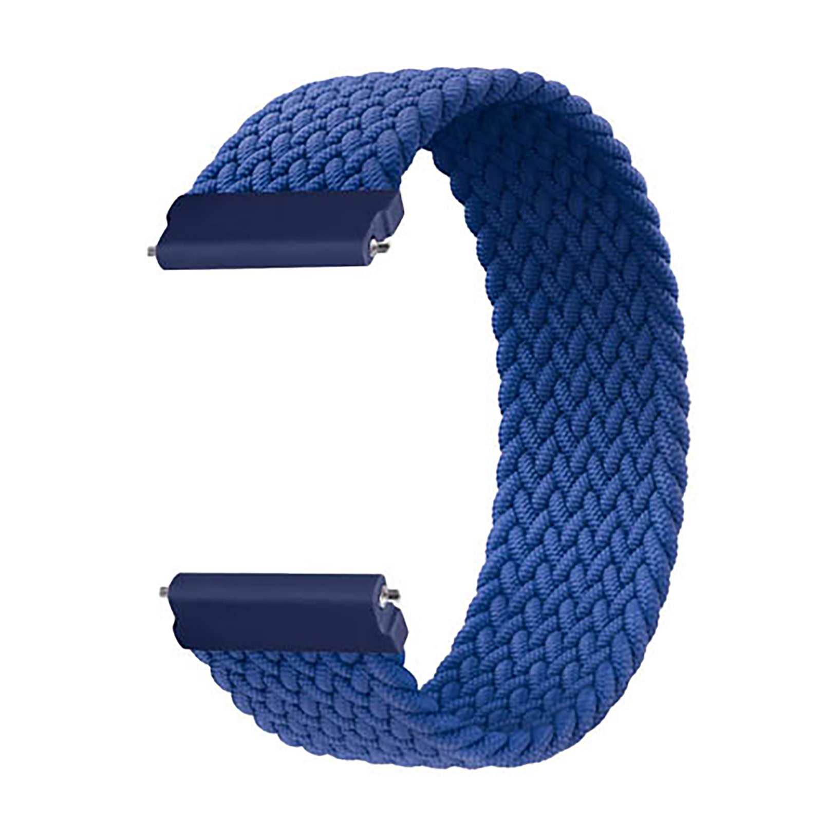 Curea din material textil WatchBand™ Braided Solo Loop Albastru