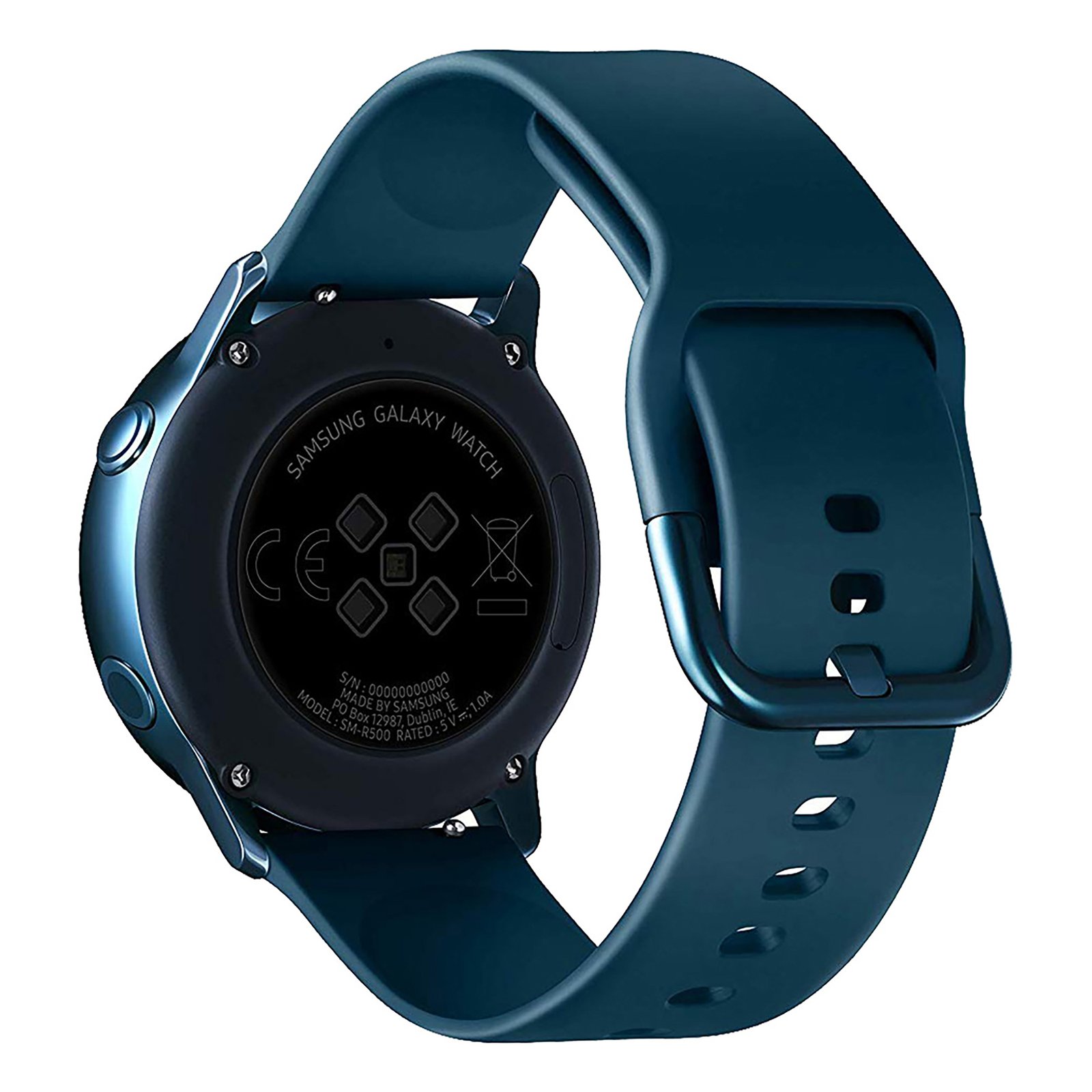 Curea din silicon albastra Classica band pentru Samsung Galaxy Watch si Huawei Watch WatchBand