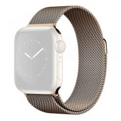 Curea Apple Milanese Loop Gri melanj 1