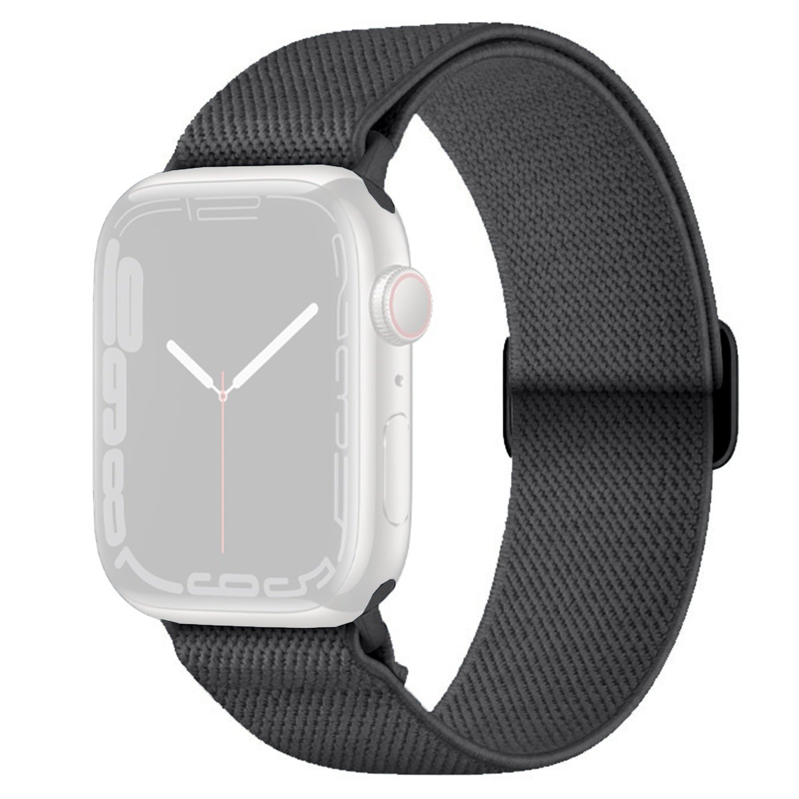 Curea din material textil WatchBand™ Vivid, Compatibila cu Apple Watch 1/2/3/4/5/6/7/SE/Nike+