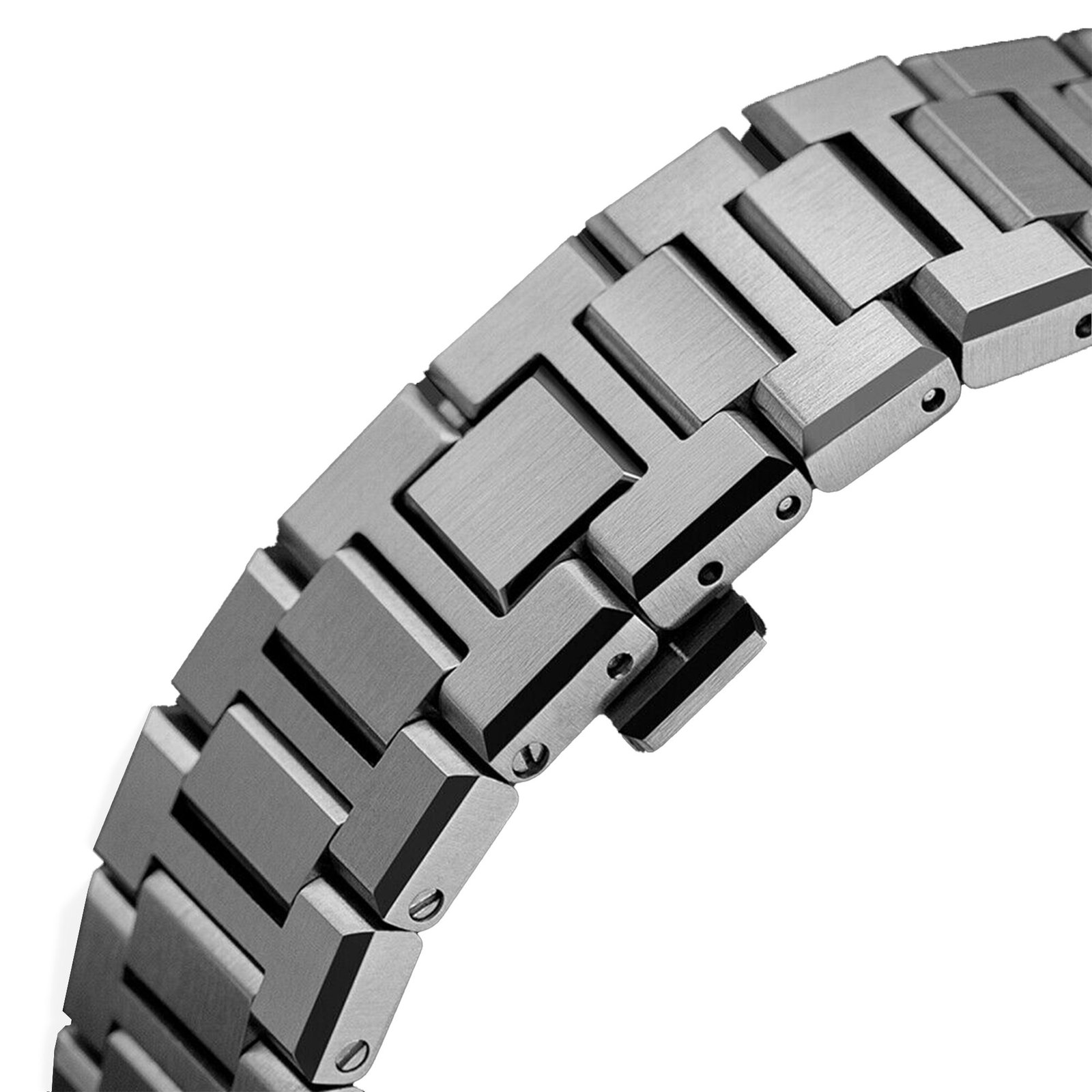 Curea metalica WatchBand™ Chronos, Compatibila cu Apple Watch 1/2/3/4/5/6/7/SE/Nike+