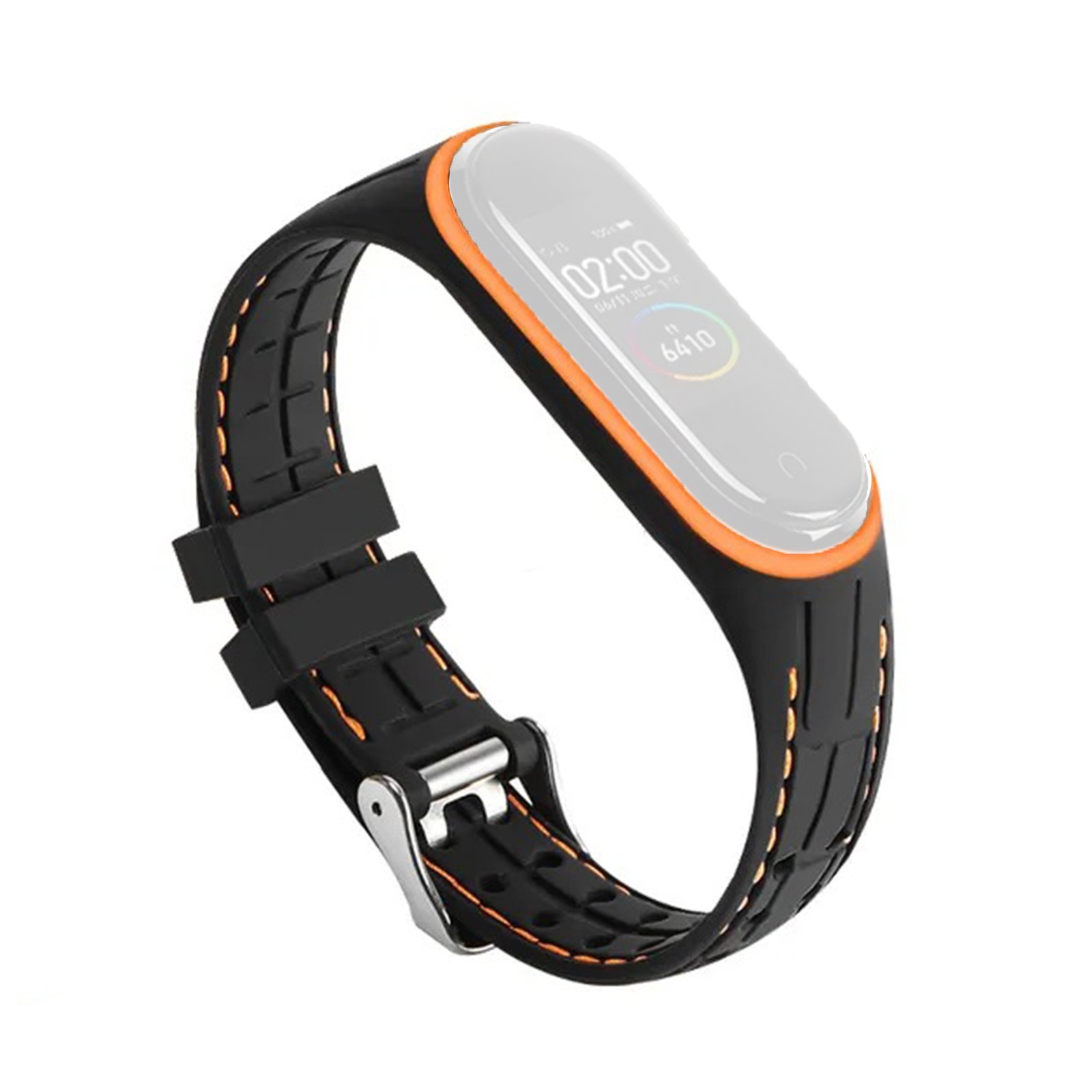 Curea din silicon WatchBand™ Fitness, compatibila cu Xiaomi Mi Band 3/4/5/6