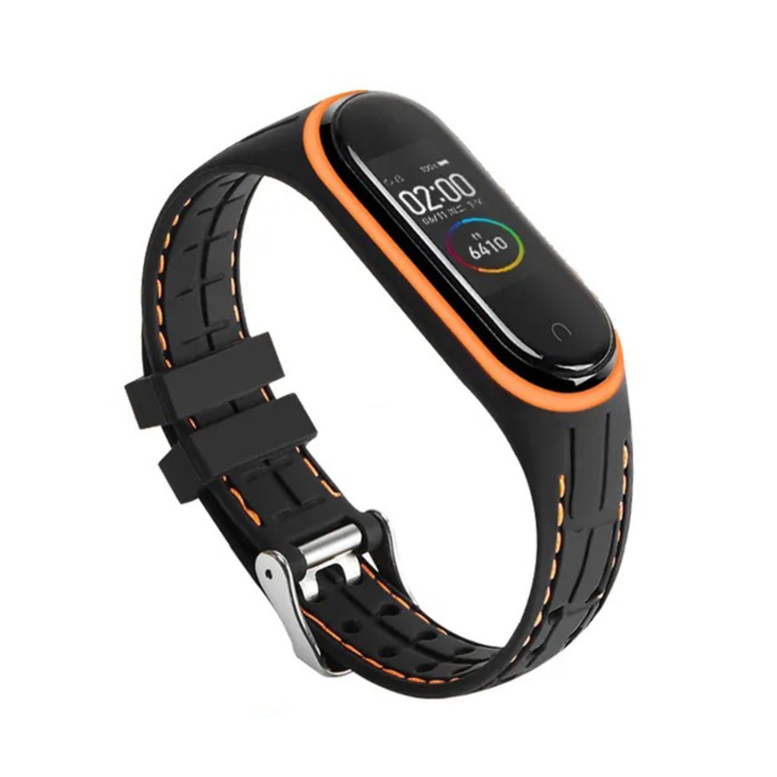 Curea din silicon WatchBand™ Fitness, compatibila cu Xiaomi Mi Band 3/4/5/6