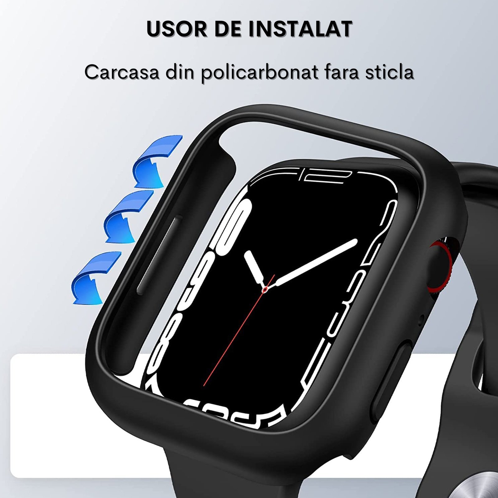 Carcasa de protectie fara sticla Apple watch