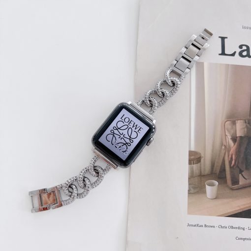 Curea din metal ajustabila pentru Apple Watch