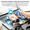 Smartwatch Masurare Puls, Tensiune Arteriala, Saturatie Oxigen, Rezistent la Apa, Notificari Apeluri si Mesaje, Control Camera si Muzica, Multiple Moduri de Sport