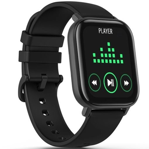 Smartwatch Masurare Puls, Tensiune Arteriala, Saturatie Oxigen, Rezistent la Apa, Notificari Apeluri si Mesaje, Control Camera si Muzica, Multiple Moduri de Sport