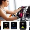 Smartwatch Masurare Puls, Tensiune Arteriala, Saturatie Oxigen, Rezistent la Apa, Notificari Apeluri si Mesaje, Control Camera si Muzica, Multiple Moduri de Sport